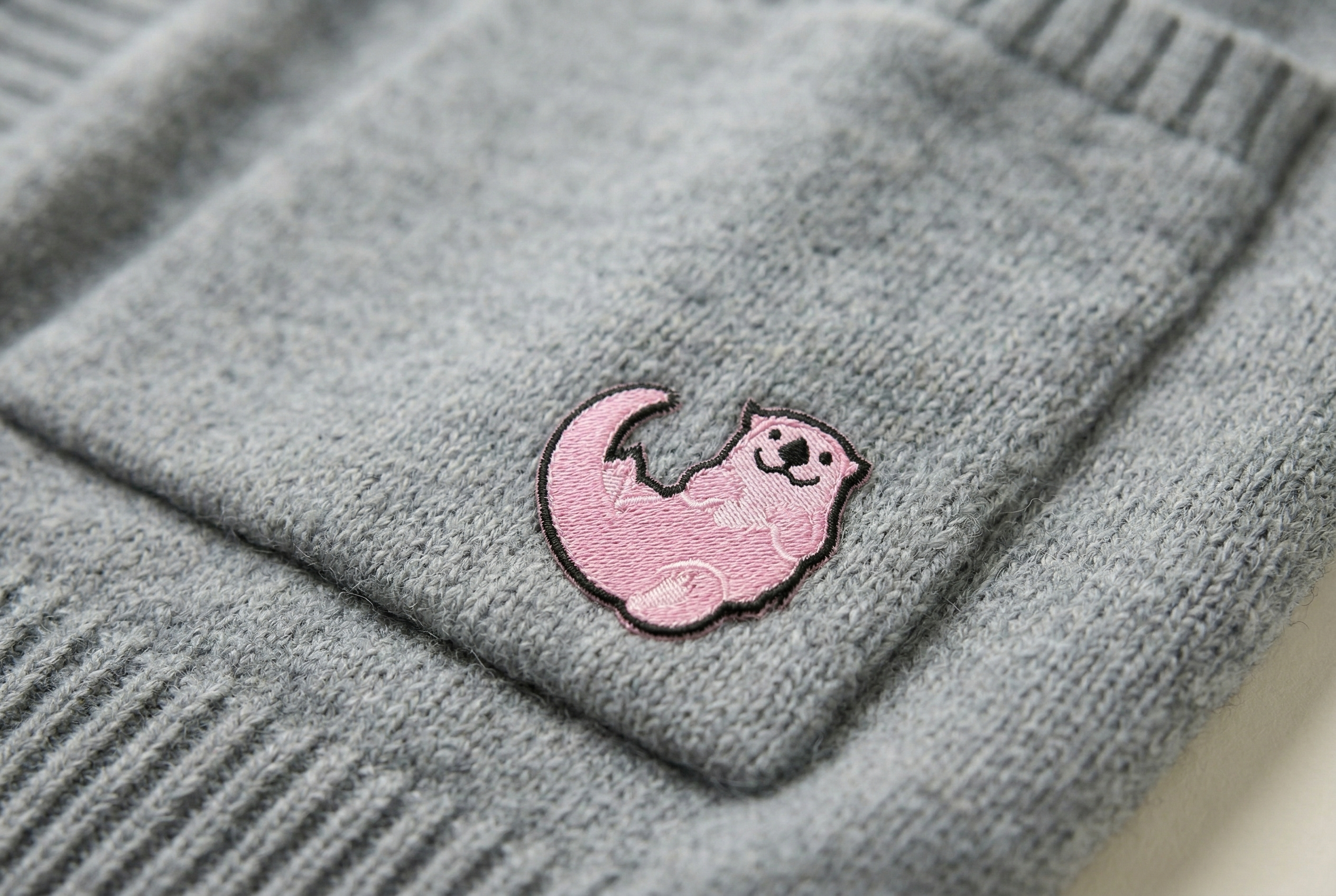 Mink Wool  "Whata Bunchacunts" Cardigan