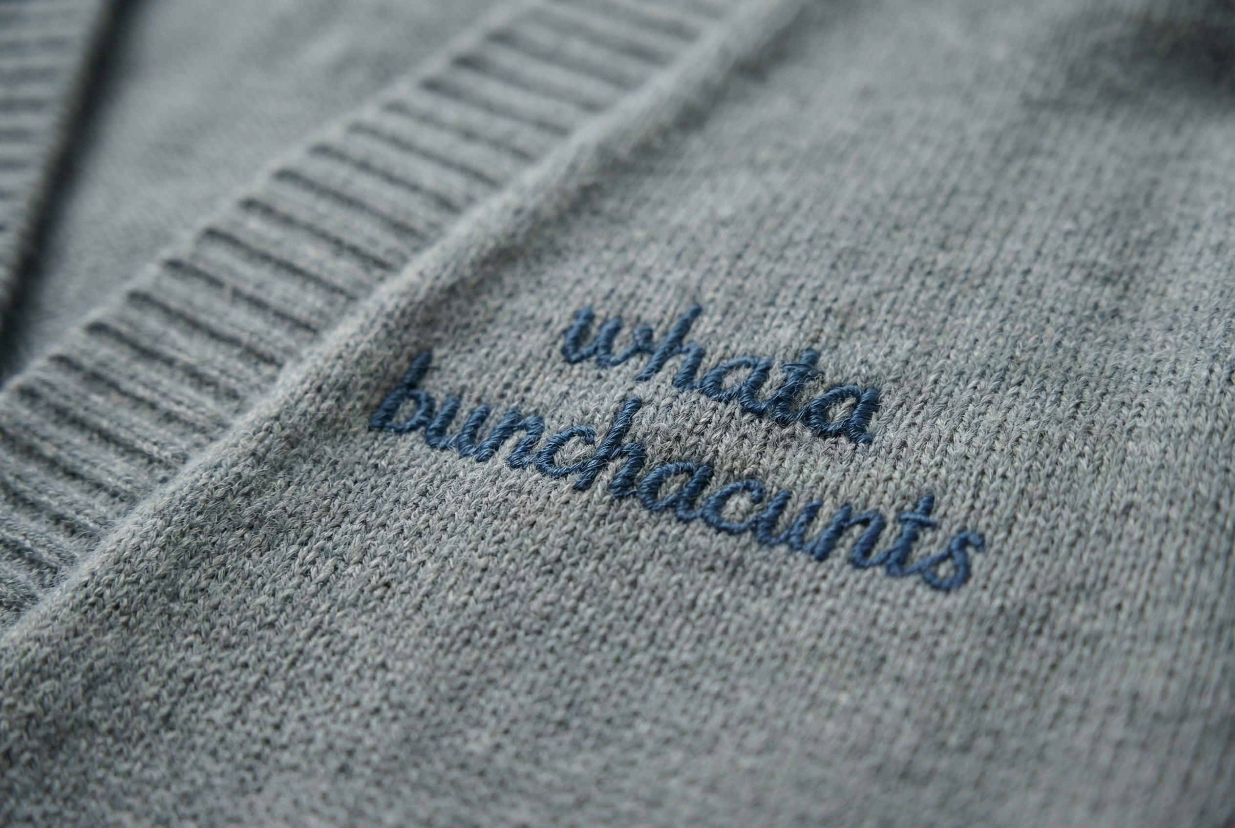 Mink Wool  "Whata Bunchacunts" Cardigan
